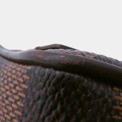 مملوكة مسبقًا Louis Vuitton Brown Damier Ebene Brooklyn Bum Bag
