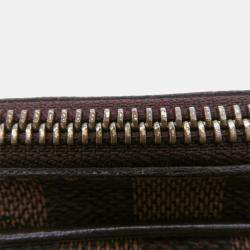 مملوكة مسبقًا Louis Vuitton Brown Damier Ebene Brooklyn Bum Bag