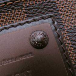 مملوكة مسبقًا Louis Vuitton Brown Damier Ebene Brooklyn Bum Bag