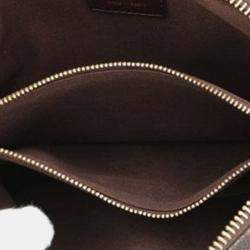 مملوكة مسبقًا Louis Vuitton Brown Damier Ebene Brooklyn Bum Bag