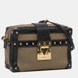 مملوكة مسبقًا حقيبة لوي فيتون سودا وبنية بيتيت مال سوفت بحجم كبير