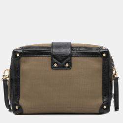 مملوكة مسبقًا حقيبة لوي فيتون سودا وبنية بيتيت مال سوفت بحجم كبير