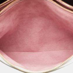 Pre Owned Louis Vuitton White Monogram Garden Coussin PM