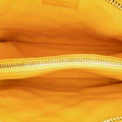 مملوكة مسبقًا حقيبة لوي فيتون كوسان برينت مونوغرام صفراء