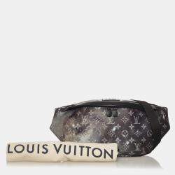 Pre Owned Louis Vuitton Black Monogram Galaxy Discovery Bumbag