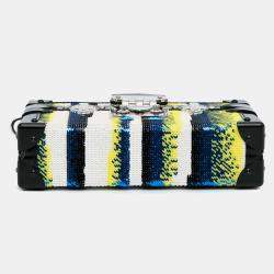 Pre Owned Louis Vuitton Black Sequins Petite Malle