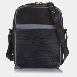 Pre Owned حقيبة لويس فيتون دانوب الأزرق Epi مونوجرام بي إم