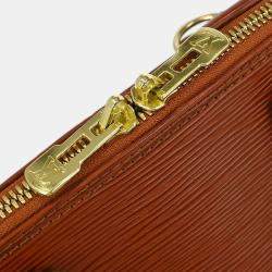 Pre Owned Louis Vuitton Brown Epi Alma Handbag