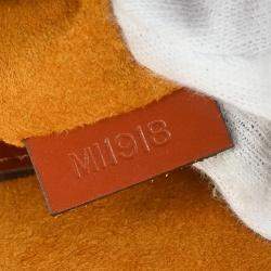 Pre Owned Louis Vuitton Brown Epi Alma Handbag