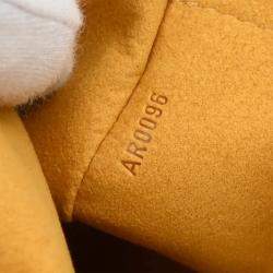 Pre Owned Louis Vuitton Blue Monogram Denim Cabas Raye GM 2way Tote