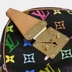 مملوكة مسبقًا حقيبة لويس فيتون مونوغرام متعددة الألوان سوداء سبيدي 30