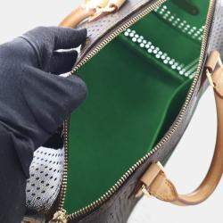 Pre Owned Louis Vuitton Perforated Monogram Speedy 30