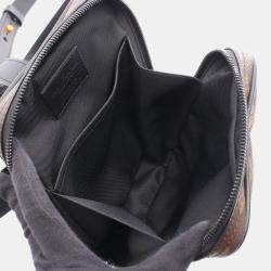 Pre Owned Louis Vuitton Solar Ray Utility Brown Monogram Canvas and Leather Side Bag