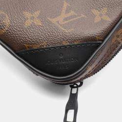 Pre Owned Louis Vuitton Solar Ray Utility Brown Monogram Canvas and Leather Side Bag