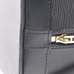 مملوكة  مسبقًا Louis Vuitton Alma Black Epi Leather Shoulder Bag