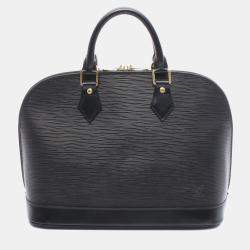 مملوكة مسبقًا Louis Vuitton Alma Black Epi Leather Shoulder Bag