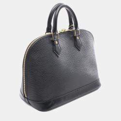 مملوكة مسبقًا Louis Vuitton Alma Black Epi Leather Shoulder Bag