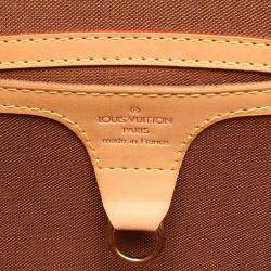 Pre Owned حقيبة لوي فيتون كانفاس مونوجرام بني إليبس، جلد بمقبض علوي