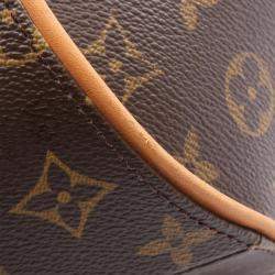 Pre Owned حقيبة لوي فيتون كانفاس مونوجرام بني إليبس، جلد بمقبض علوي