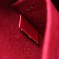 Pre Owned Louis Vuitton Alma PM Fuschia Epi Leather Shoulder Bag