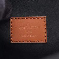 مملوكة مسبقًا حقيبة لوي فيتون دوفين قماش مونوغرام بني MM للكتف