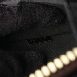 Pre Owned Louis Vuitton Toupie Brown Monogram Canvas and Leather Shoulder Bag