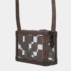 مملوكة مسبقًا Louis Vuitton Brown Monogram Chess Soft Trunk