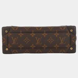 مملوكة مسبقًا Louis Vuitton Brown Monogram Chess Soft Trunk