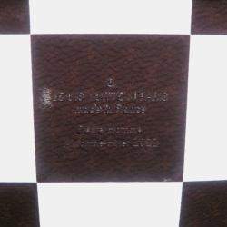مملوكة مسبقًا Louis Vuitton Brown Monogram Chess Soft Trunk
