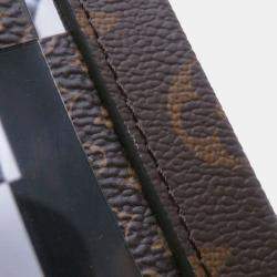 مملوكة مسبقًا Louis Vuitton Brown Monogram Chess Soft Trunk