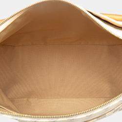 مملوكة مسبقًا Louis Vuitton White Damier Azur Figheri GM