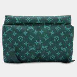 Pre Owned حقيبة ظهر لويس فيتون هيرتاج ديسكفري مونوغرام أخضر PM