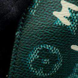 Pre Owned حقيبة ظهر لويس فيتون هيرتاج ديسكفري مونوغرام أخضر PM