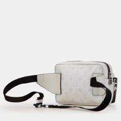 مملوكة مسبقًا حقيبة خصر لويس فويتون تايغراما أبيض مونوجرام أوت دور