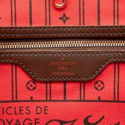 مملوكة مسبقًا حقيبة لوي فيتون بني نيفرفول داميه إيبين MM