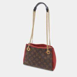 مملوكة مسبقًا Louis Vuitton Brown Red Monogram Surene BB