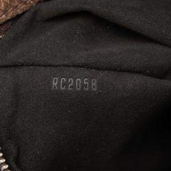 مملوكة مسبقًا حقيبة لوي فيتون ماهينا مونوغرامية بنية كبيرة