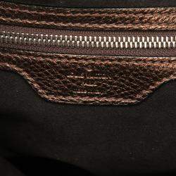 مملوكة مسبقًا حقيبة لوي فيتون ماهينا مونوغرامية بنية كبيرة