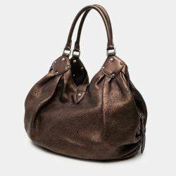 مملوكة مسبقًا حقيبة لوي فيتون ماهينا مونوغرامية بنية كبيرة