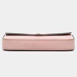 Pre Owned Louis Vuitton Pink Epi Pochette Felicie