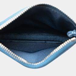 Pre Owned Louis Vuitton Blue Monogram Gradient Trio Messenger