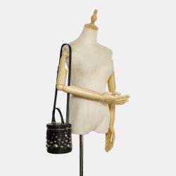 Pre Owned Louis Vuitton Black Yayoi Kusama Cannes