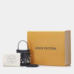 Pre Owned Louis Vuitton Black Yayoi Kusama Cannes