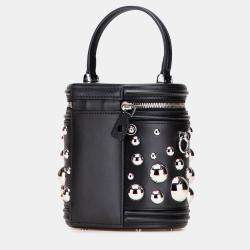 Pre Owned Louis Vuitton Black Yayoi Kusama Cannes