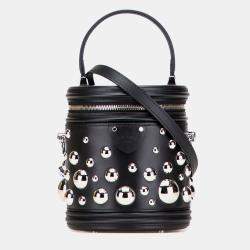Pre Owned Louis Vuitton Black Yayoi Kusama Cannes