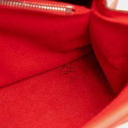 Pre Owned Louis Vuitton Red Epi Marly MM