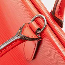 Pre Owned Louis Vuitton Red Epi Marly MM