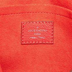 Pre Owned Louis Vuitton Red MyLockMe BB