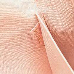 Pre Owned لويس فيتون وردي أ بيض دامييه أزور جلد العجل حقيبة فيليسي