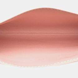 Pre Owned لويس فيتون وردي أبيض دامييه أزور جلد العجل حقيبة فيليسي